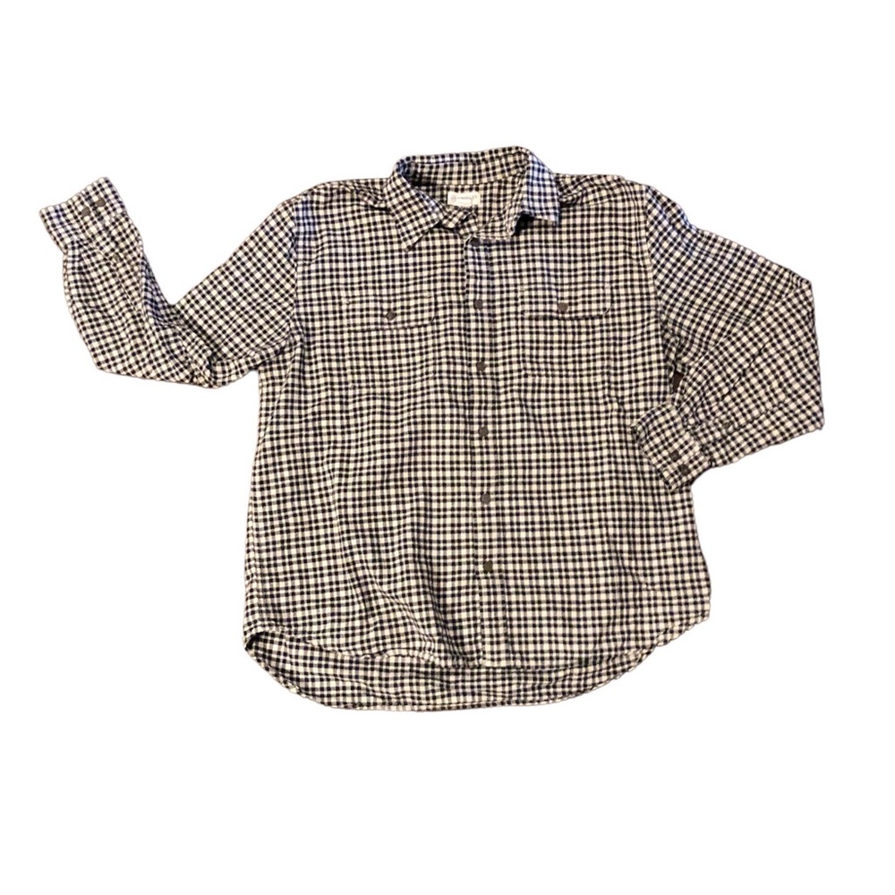 Magellan Long Sleeve Buffalo Check Button Down Shirt Size XL